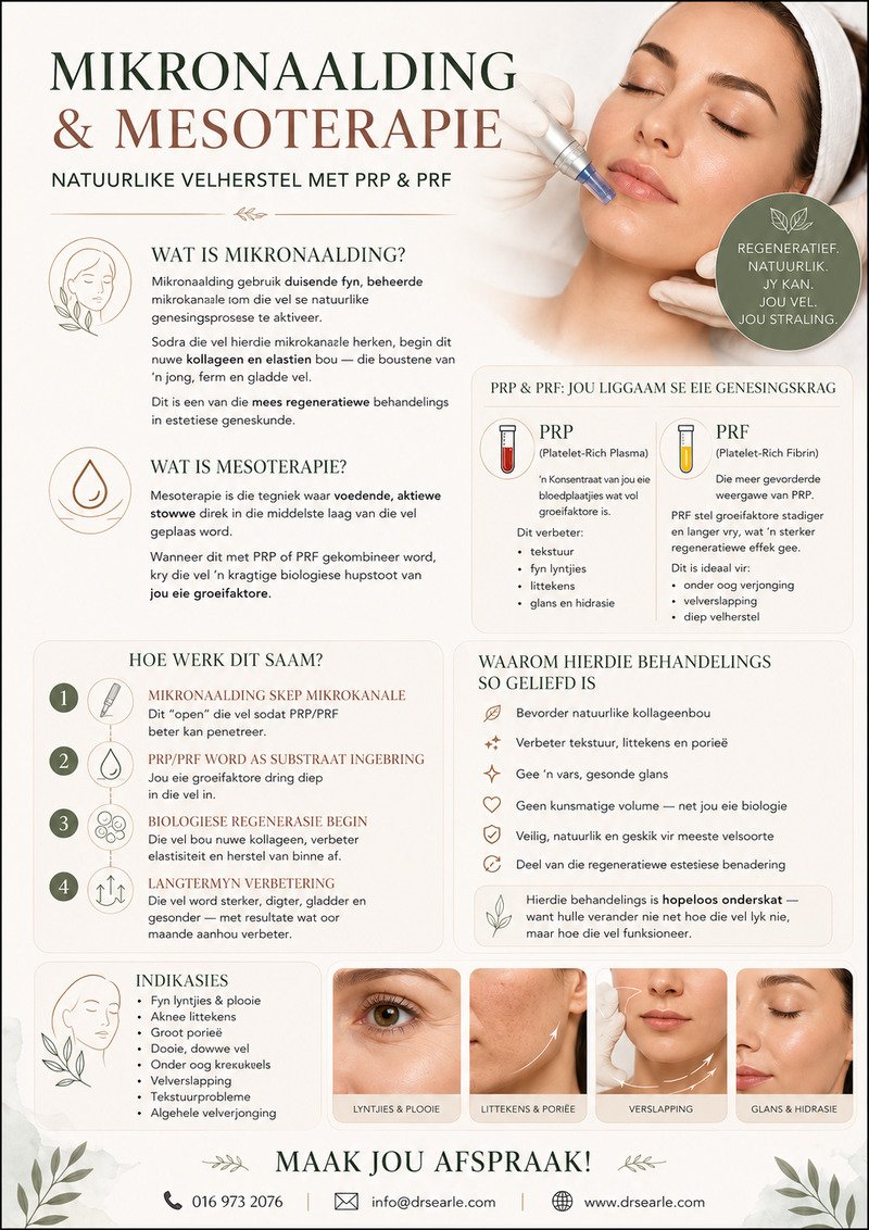 Microneedling & Mesotherapy Flyer